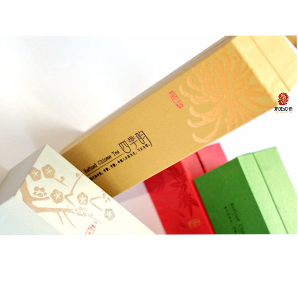 Four Season Tea Gift Box - Premium Oolong Tea Tie Guan Yin 96g