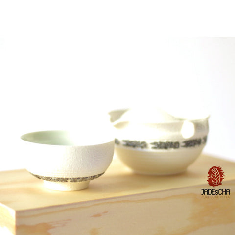 Snow Porcelain Travel Kit