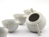 Crazing Ru Ware Gongfu Tea Gift Set with 100g of tea