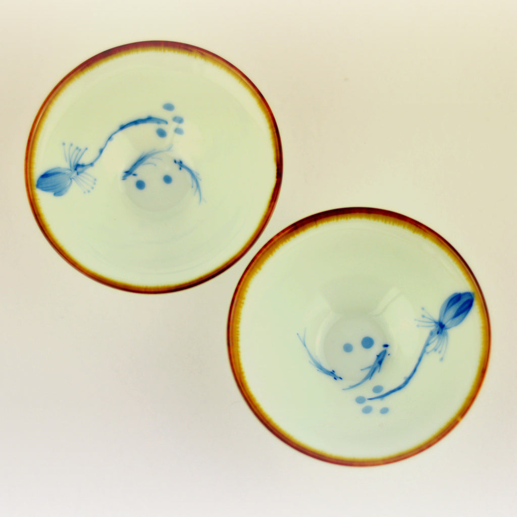 Celadon Cup - Lotus Theme  75 ml