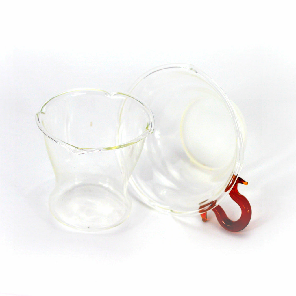 Glass Tea Strainer Set