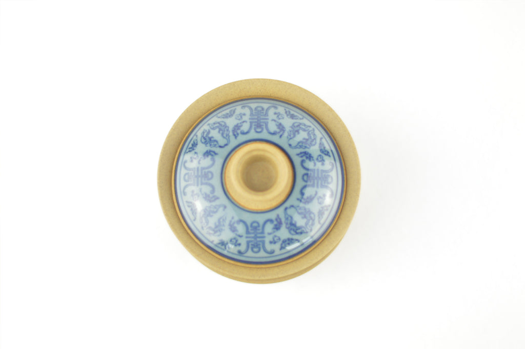 CRAZING BLUE CHINESE GAIWAN