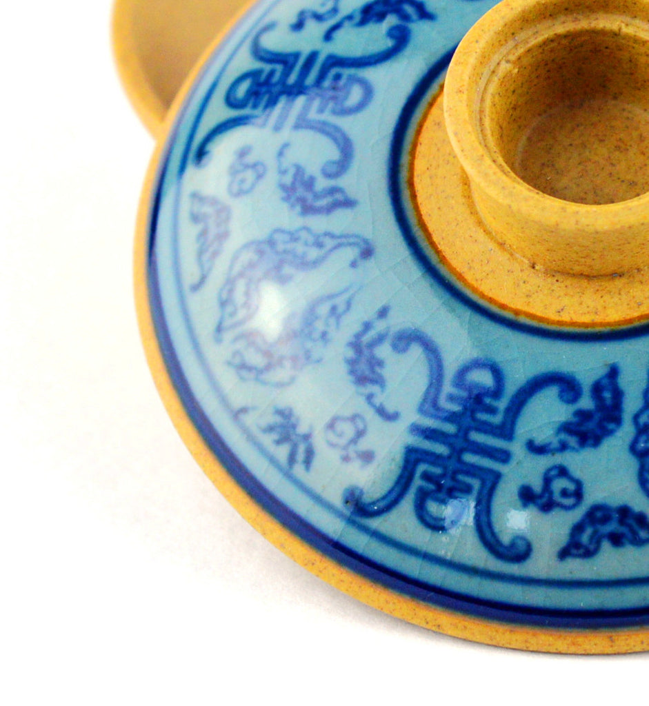 CRAZING BLUE CHINESE GAIWAN