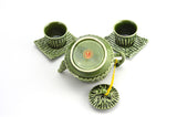 Gongfu Tea Gift Set - Live Porcelain - Bamboo Forest