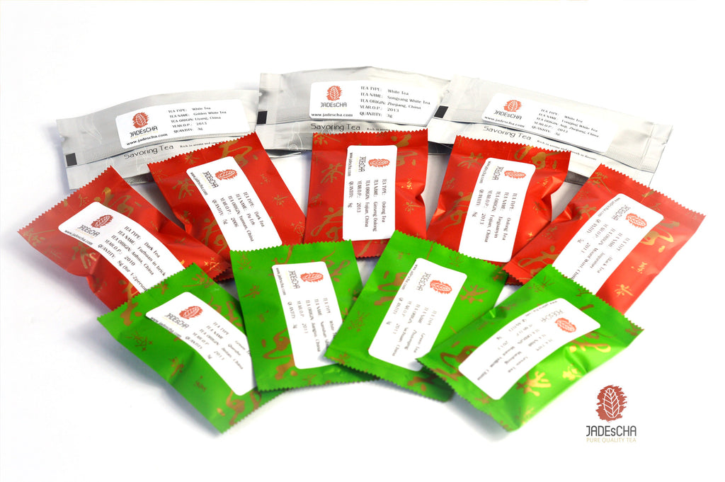 Tea Gift Set of Rare Tea Tasting Kit