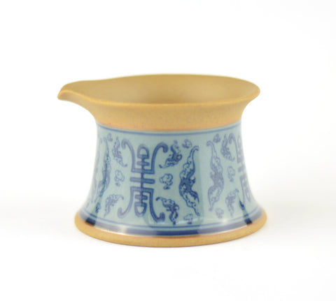 CRAZING BLUE CHINESE TEA SERVING CUP