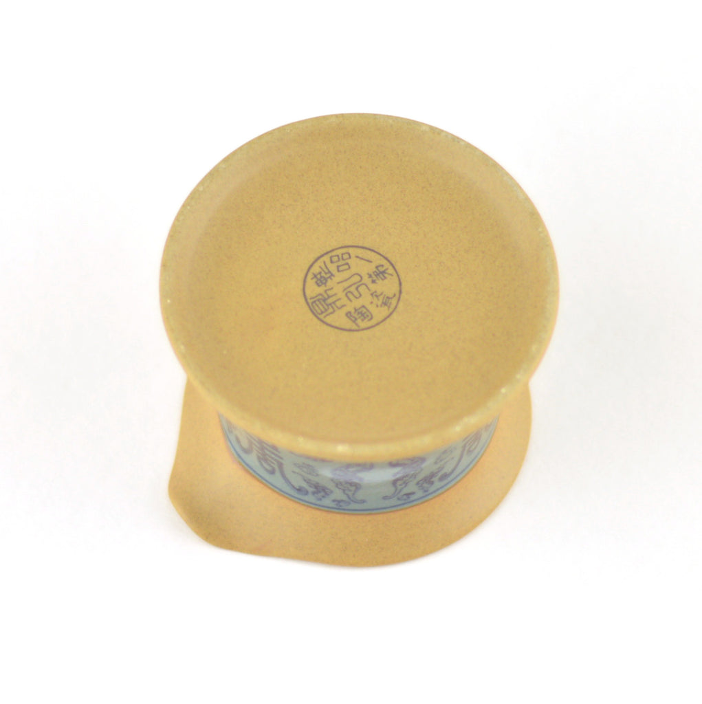 CRAZING BLUE CHINESE TEA SERVING CUP