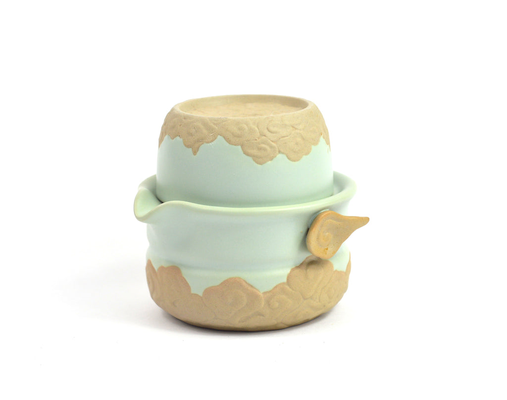 Celadon & Clay Tea Pot