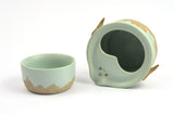 Celadon & Clay Tea Pot